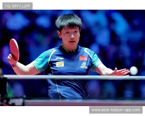 孙颖莎小组赛战印度长胶，上演攻削经典战